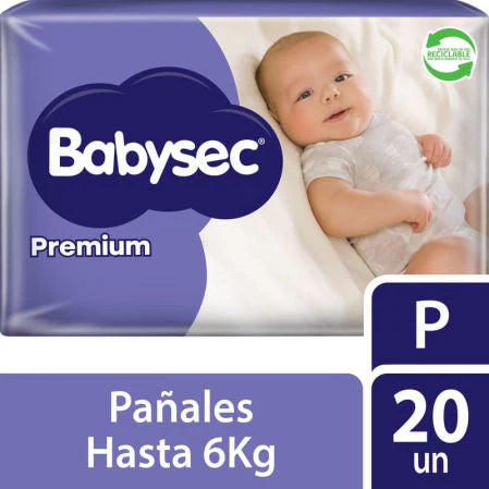 Pañales Desechables 20un P Babysec