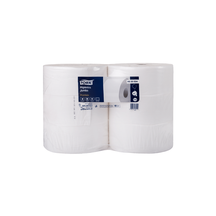 TORK Papel Higiénico Jumbo  HD 6 X 250 m Premium