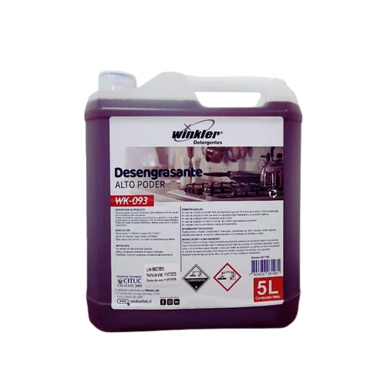 Desengrasante Industrial Alto Poder - WK-093 - 5 Litros
